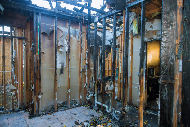 Professional Smoke Damage Removal technician working in Poquonock Bridge, CT